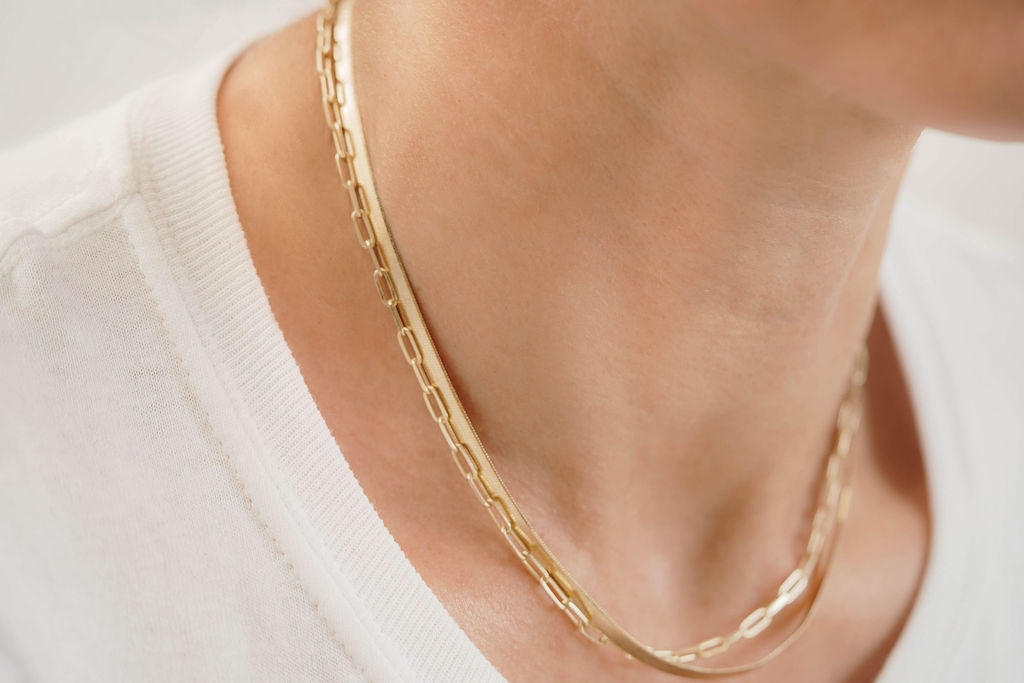 10k Paper Clip Chain 2.6mm