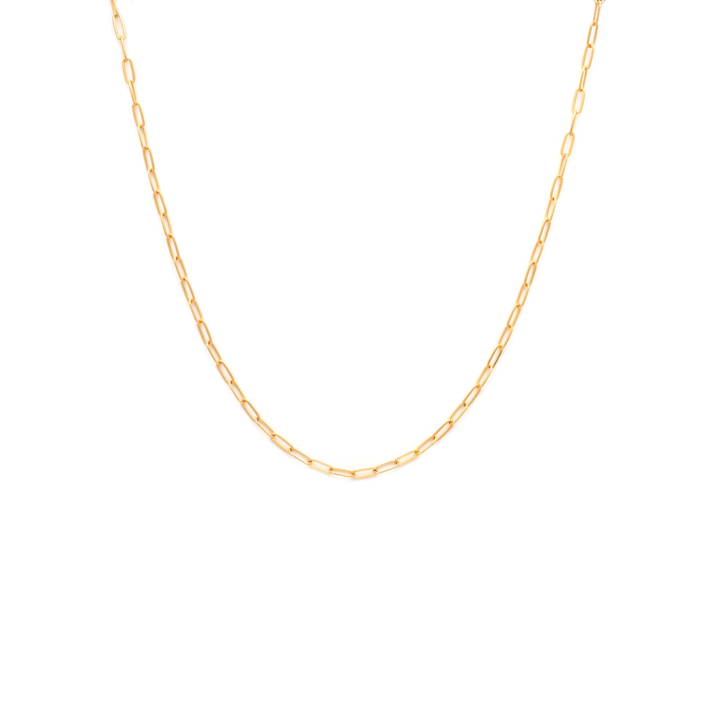 10k Paper Clip Chain 1.7mm