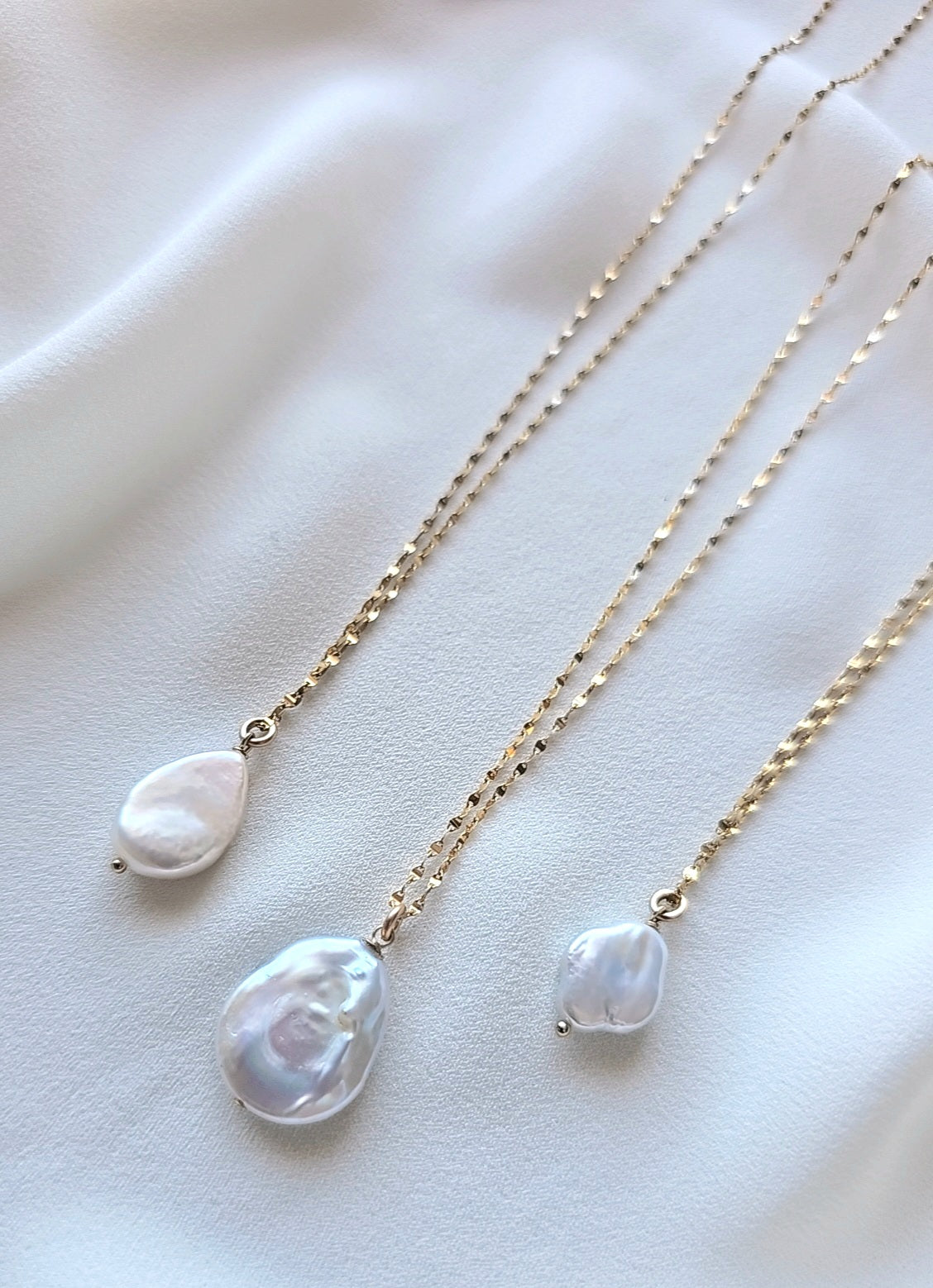Diamond Pearl Necklace