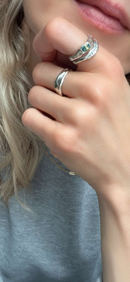 Organic Wave Ring