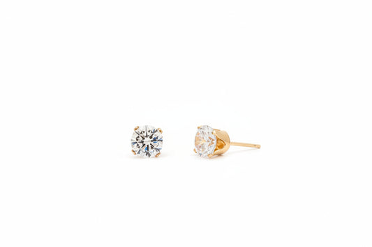Maude Diamond Studs