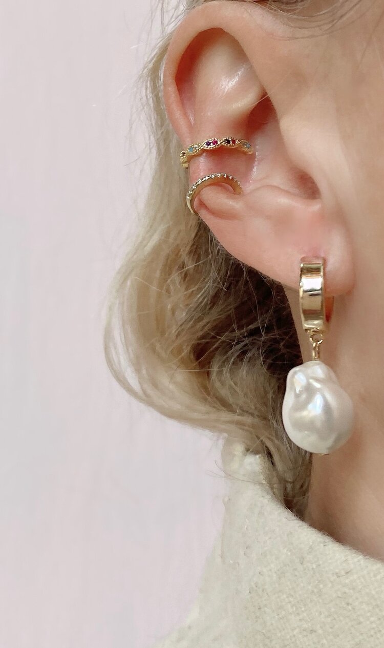 Milgrain Ear Cuff