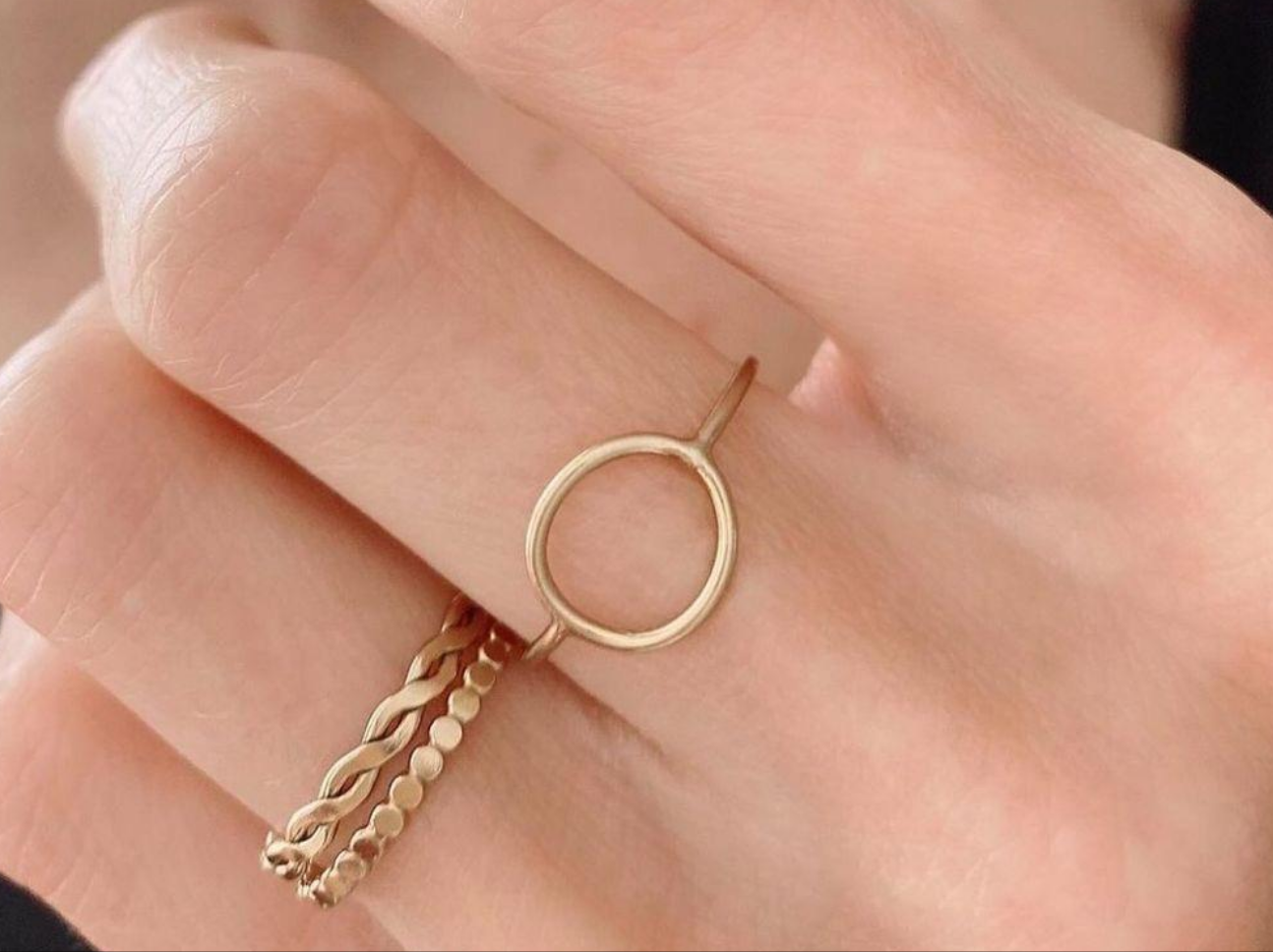 Braided Stacking Ring