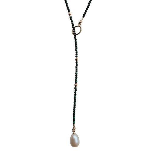 Malachite Lariat