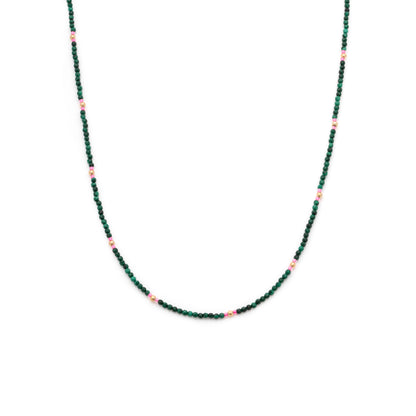Collier en malachite