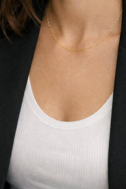 14k Fine Cable Chain