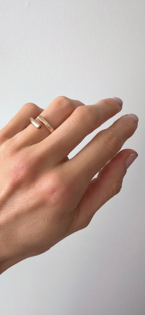 Textured Wrap Ring