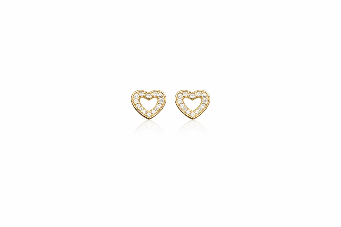 Heart Studs