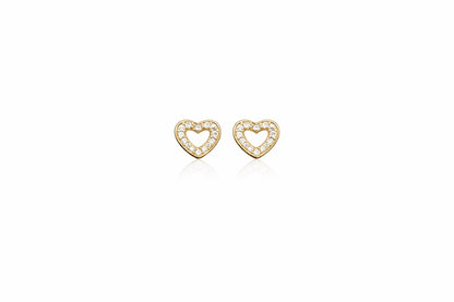 Heart Studs