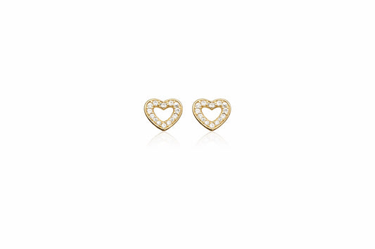 Heart Studs