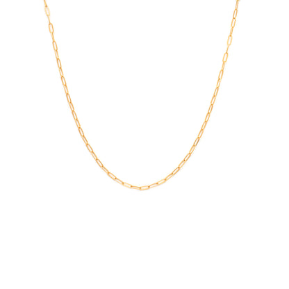 10k Paper Clip Chain 2.6mm