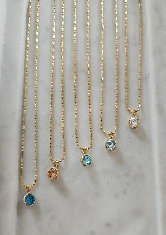 Birthstone Necklace