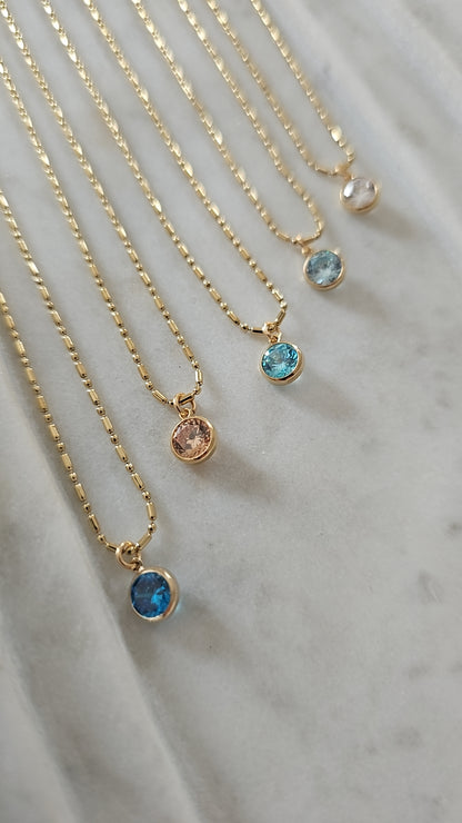 Birthstone Necklace