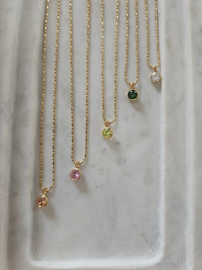 Birthstone Necklace