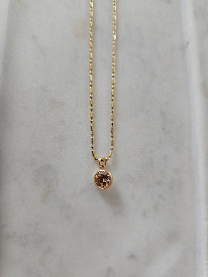 Birthstone Necklace