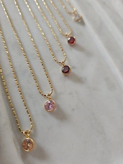 Birthstone Necklace