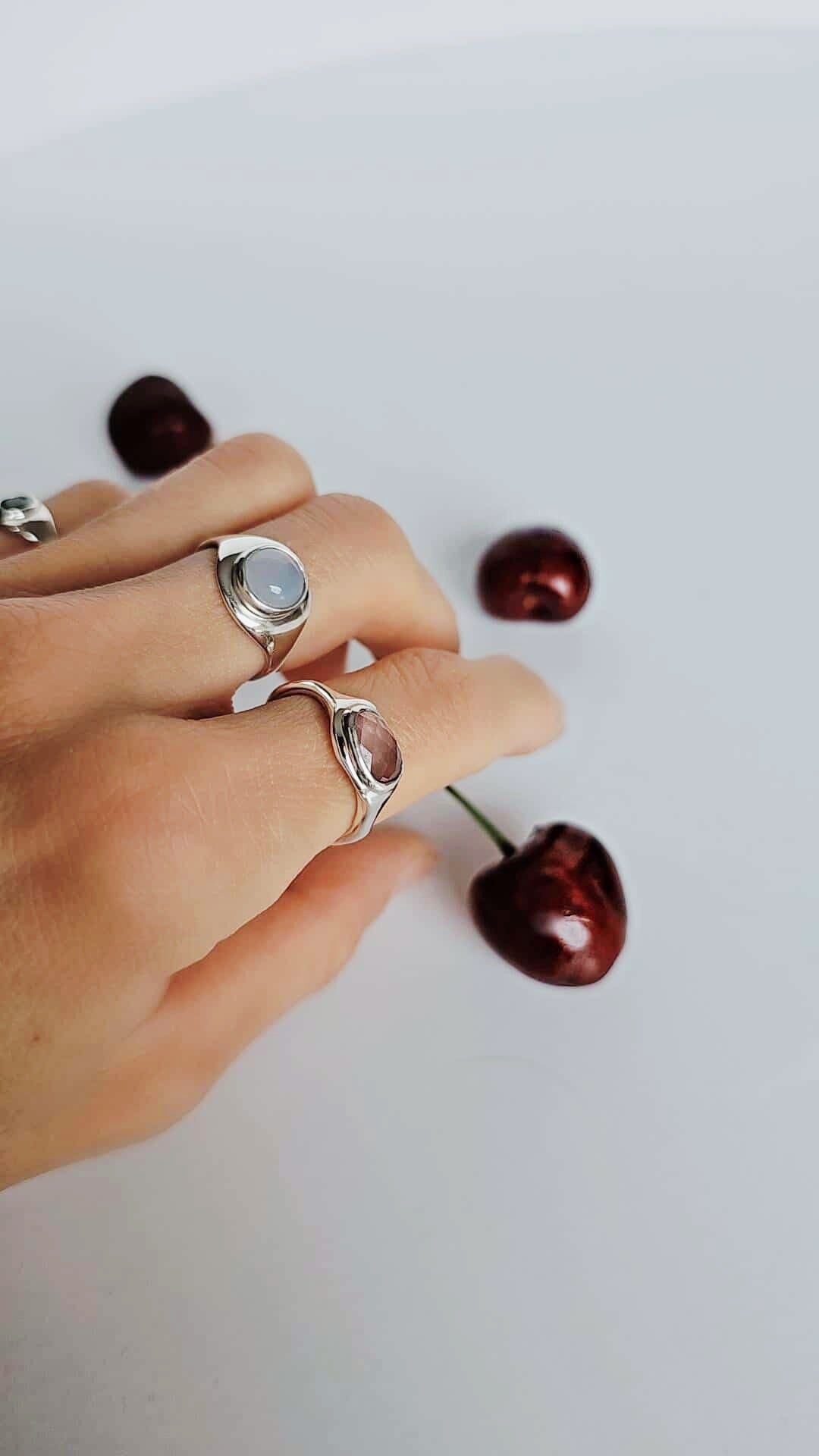 Portico Ring Pink Spinel