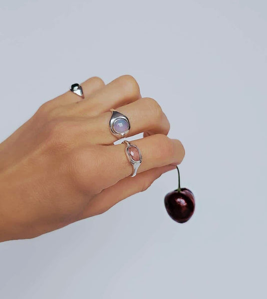 Bloom Ring Chalcedony